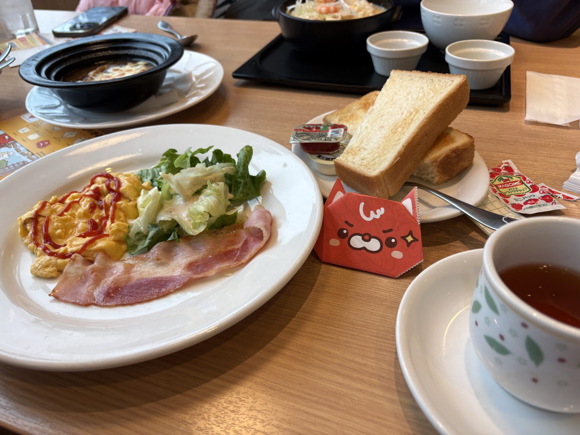 デニーズのモーニング