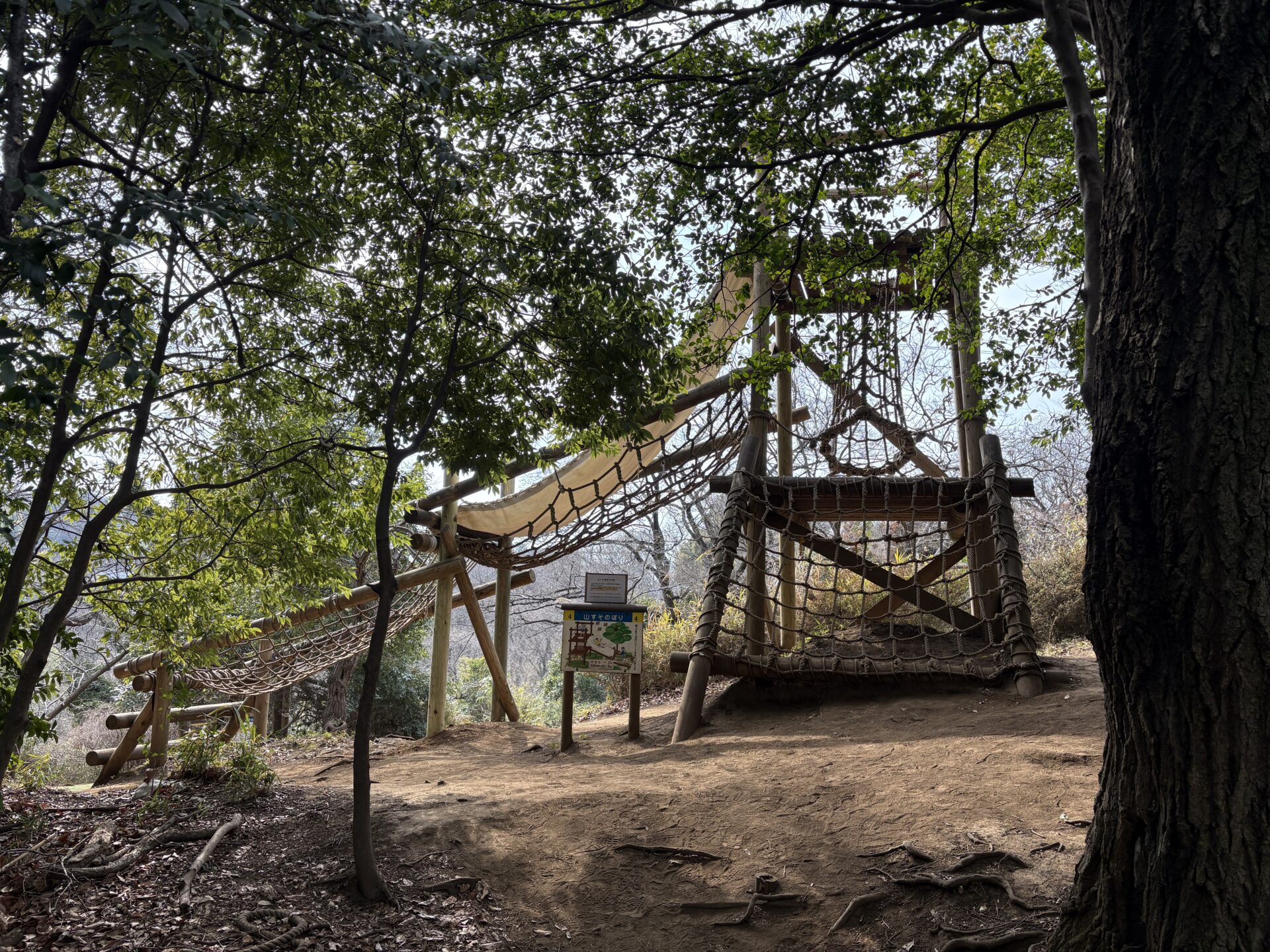 娘のお気に入りのアスレチック