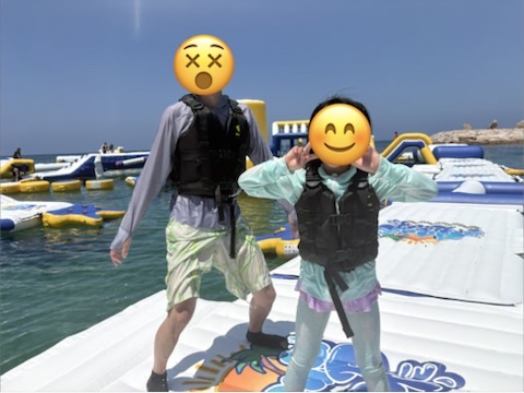 娘のフォローも多くパパ後半疲れ気味w